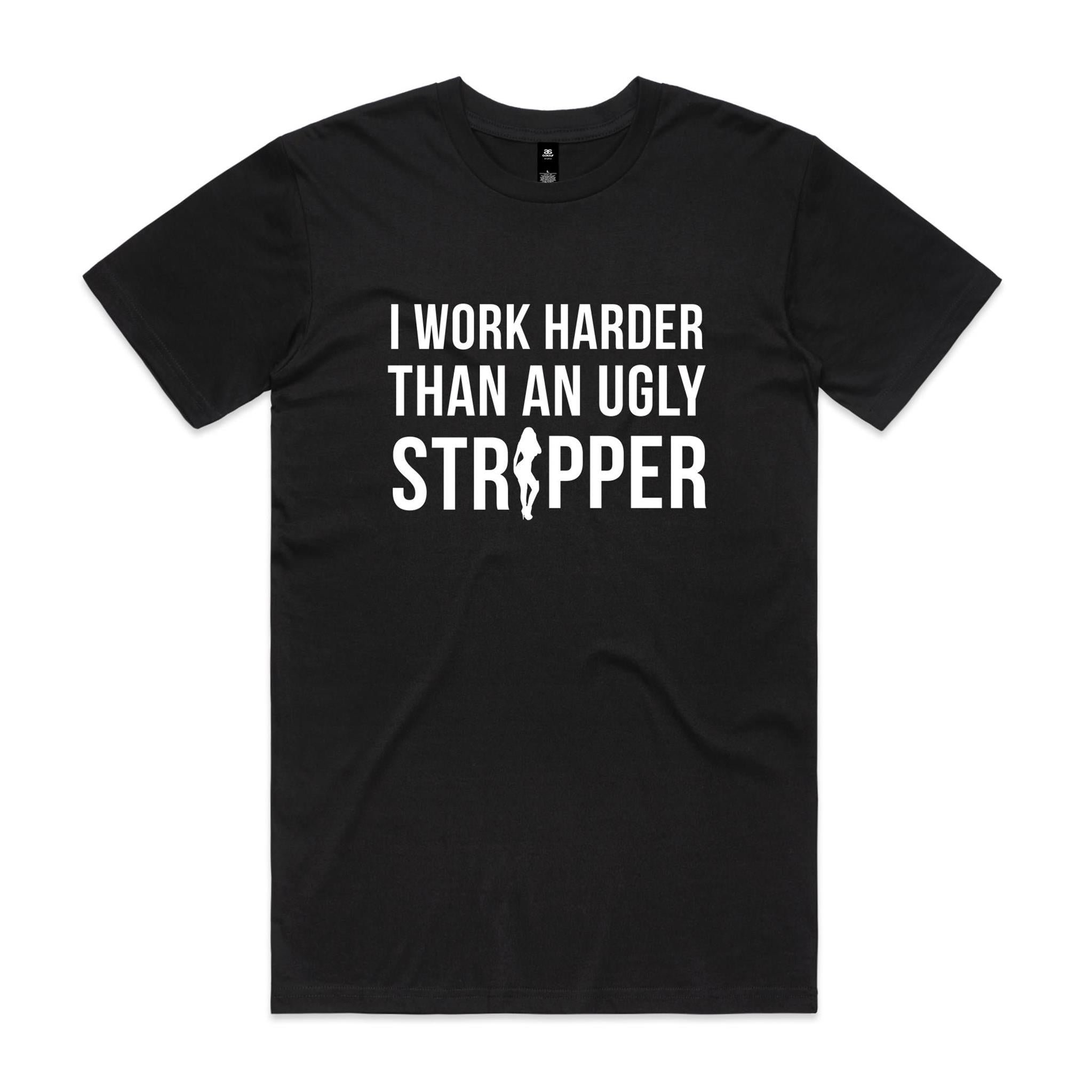 I work harder - AS Colour Staple Tee